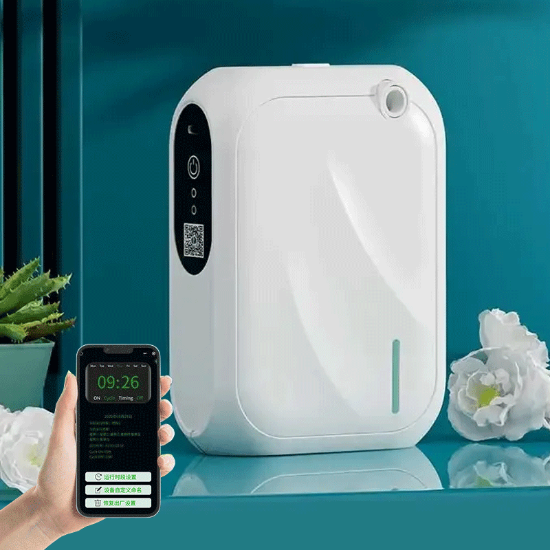 Home Fragrance Aroma - Coverage 200m³ Aroma Diffuser Machine Bluetooth