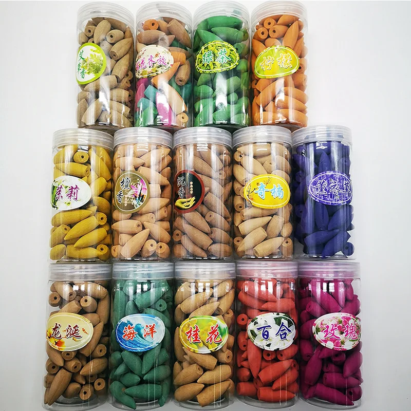 Home Fragrance Vanilla - 1Box About 55Pcs Bigger Backflow Incense