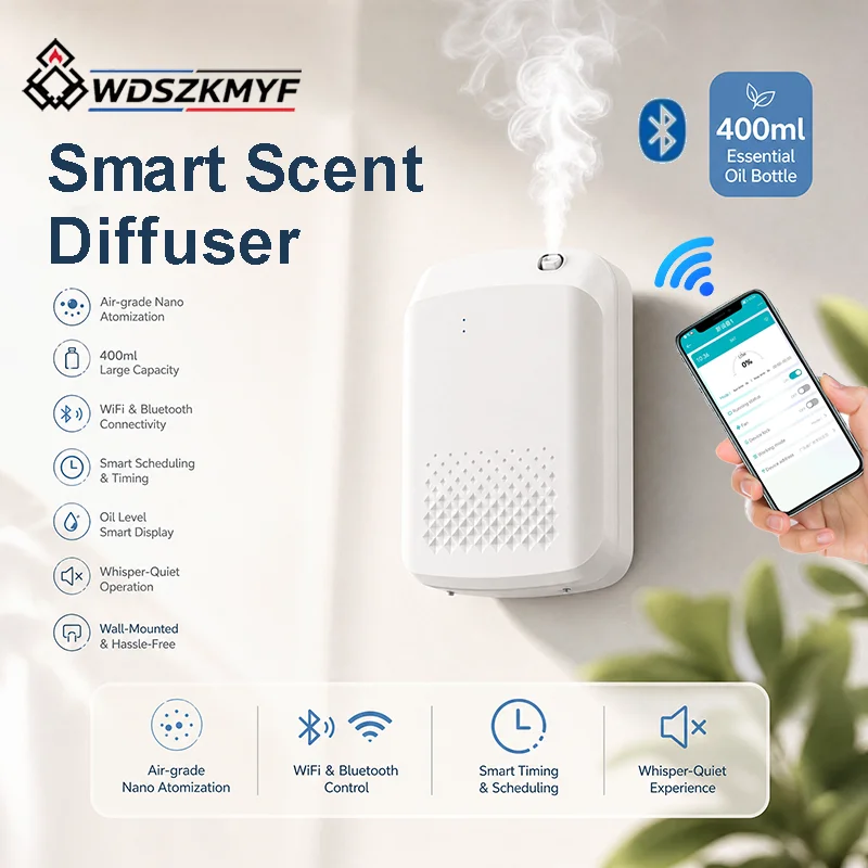Home Fragrance Aroma - Electric Essential Oil Aroma Diffuser Wall