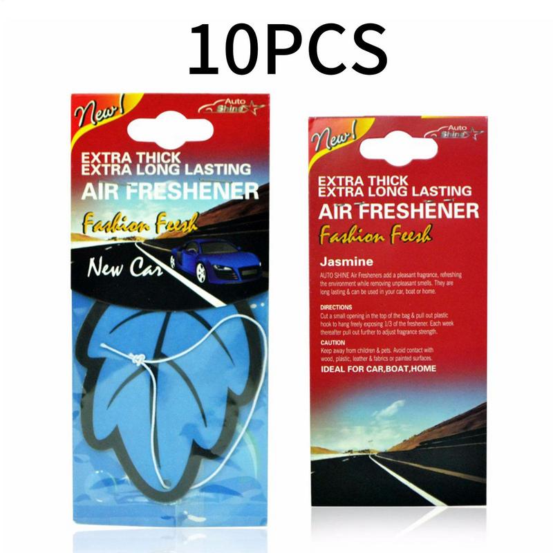 Home Fragrance Jasmine & Yuzu Porcelain Diffuser - 10PCS Car Air Freshener Natural Scented