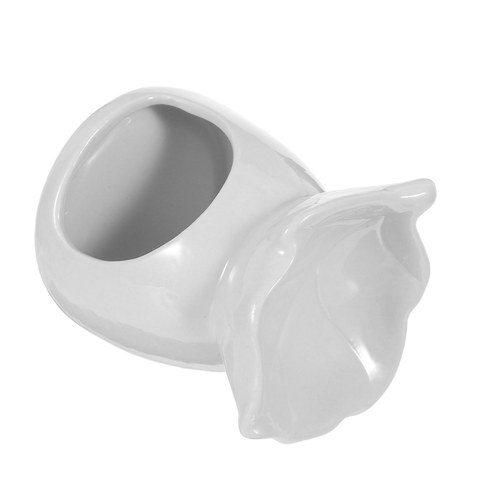 Home Fragrance Diffuser - Ceramic Holder Elegant Leaf-Shaped Tea Light