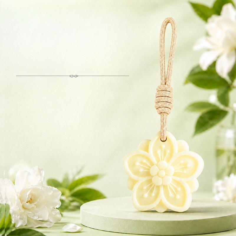 Home Fragrance Premium - Long Lasting Gardenia Scent Wax Hanging