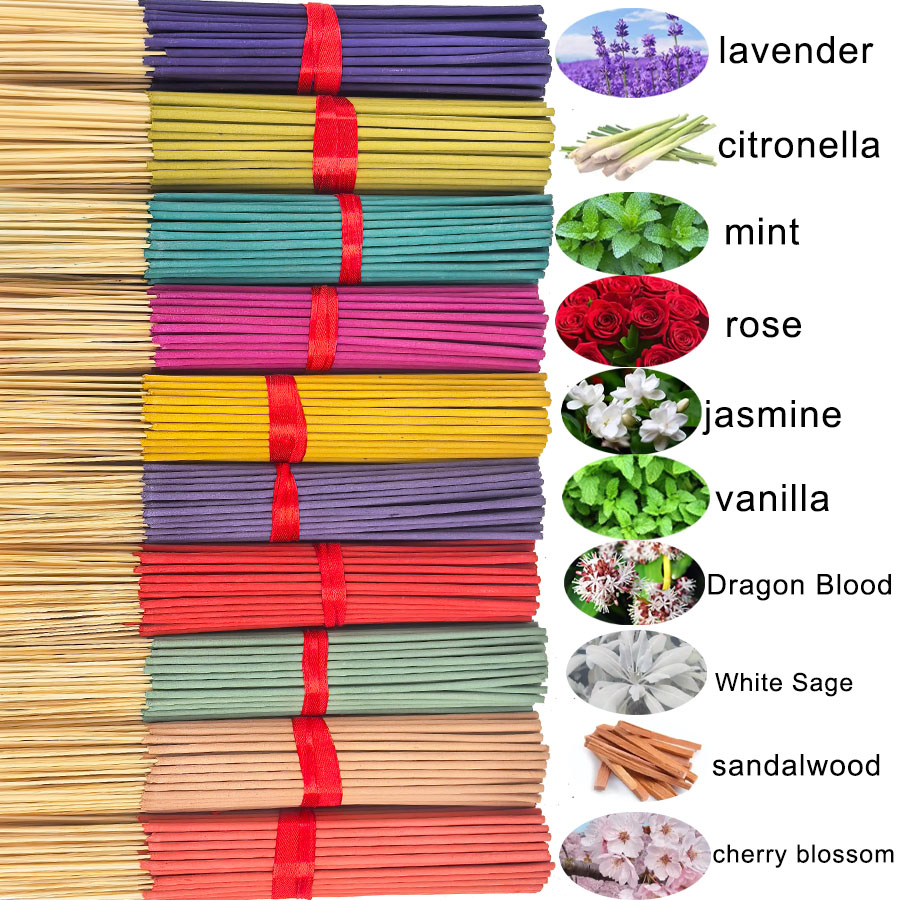 Home Fragrance Jasmine & Yuzu Porcelain Diffuser - 7 Sets of 350/700 Incense Sticks,