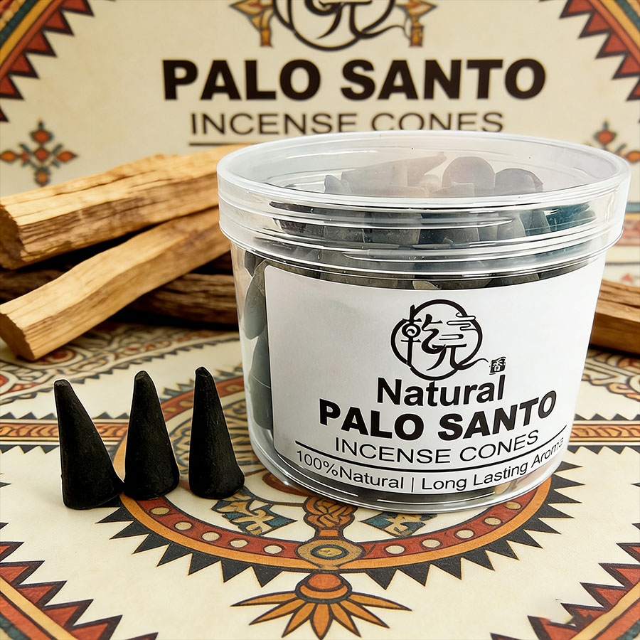 Home Fragrance Vanilla - 99pcs Premium Palosanto Fragrance Cones, Handmade,