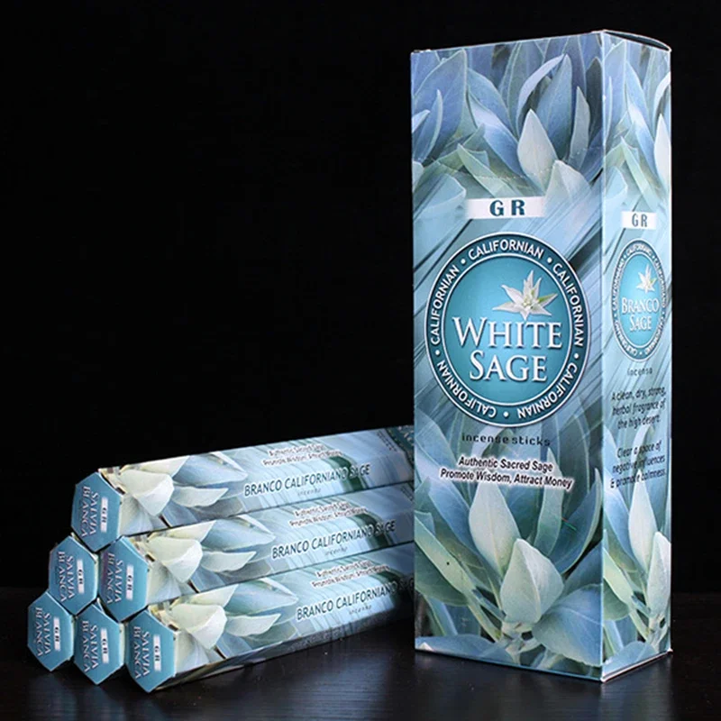 Home Fragrance Jasmine & Yuzu Porcelain Diffuser - Fragrance 110pcs White Sage Lavender Incense
