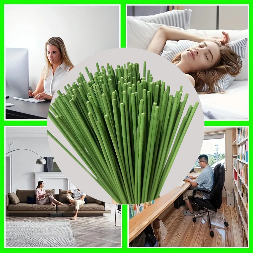 Home Fragrance Lemongrass - Reed Diffuser Sticks Lemongrass Aromatherapy Bamboo