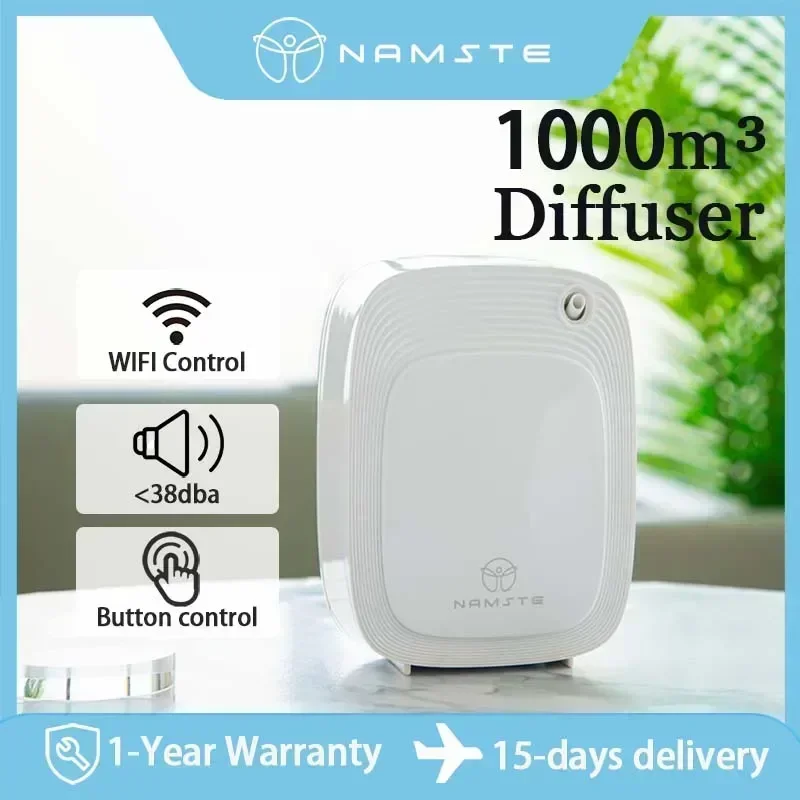 Home Fragrance Aroma - Namste 1000m³ Aroma Diffuser Machine 200ML