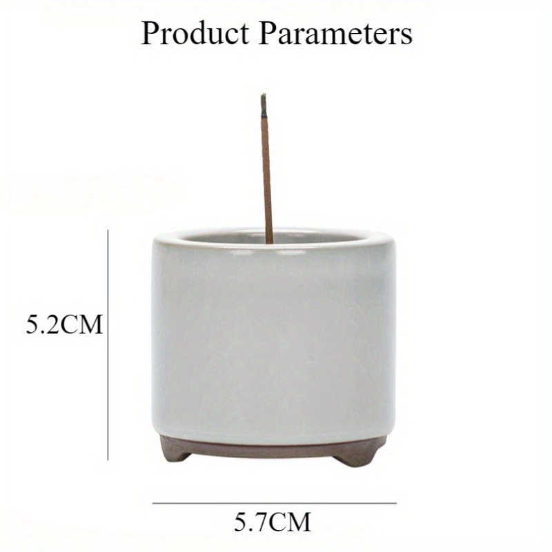 1PC Vintage Ceramic Incense Bu - Home Fragrance Incense Sticks recension och pris