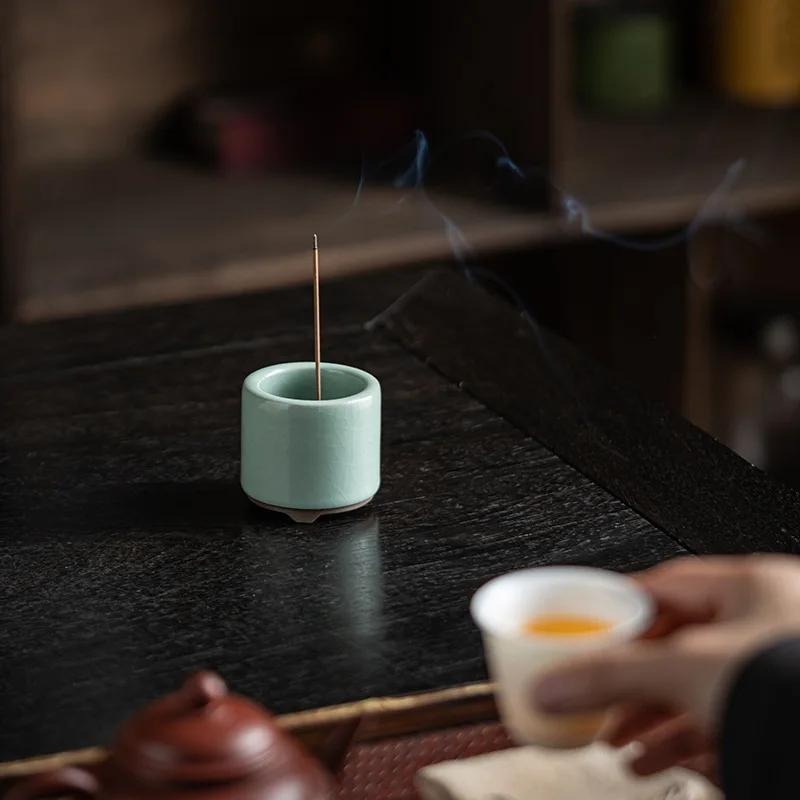 1PC Vintage Ceramic Incense Bu - Home Fragrance Incense Sticks recension och pris