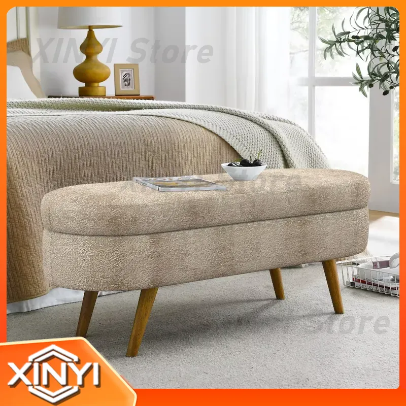 Modern Upholstered Storage Ben - Muji Home Storage recension och pris