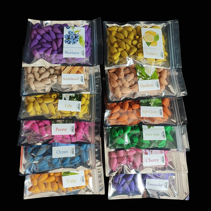 50pcs/bag Natural backflow inc - Home Fragrance Vanilla recension och pris