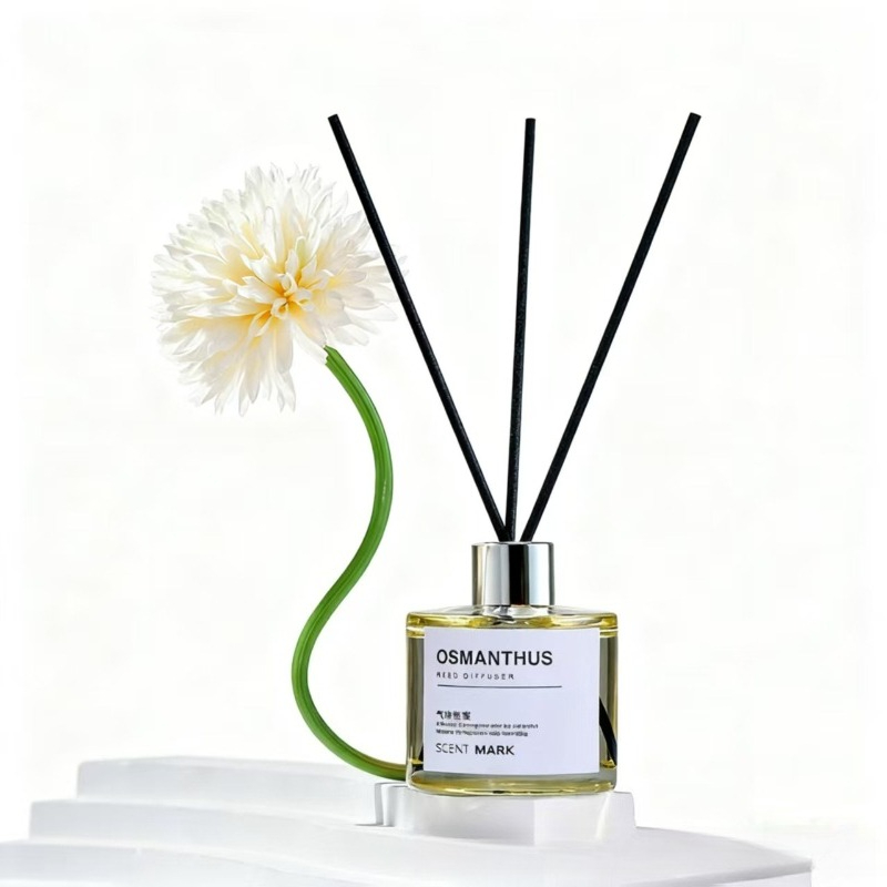 50ML Reed Diffuser Sets Lotus  - Home Fragrance Jasmine & Yuzu Porcelain Diffuser recension och pris