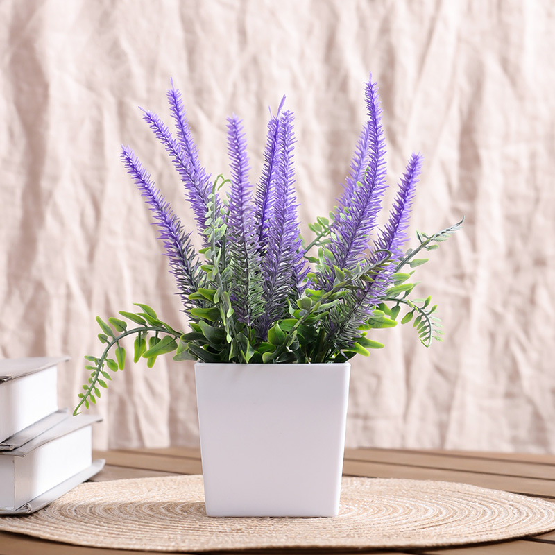 1pc- Simulation lavender pot,h - Potpourri Dried Flower recension och pris