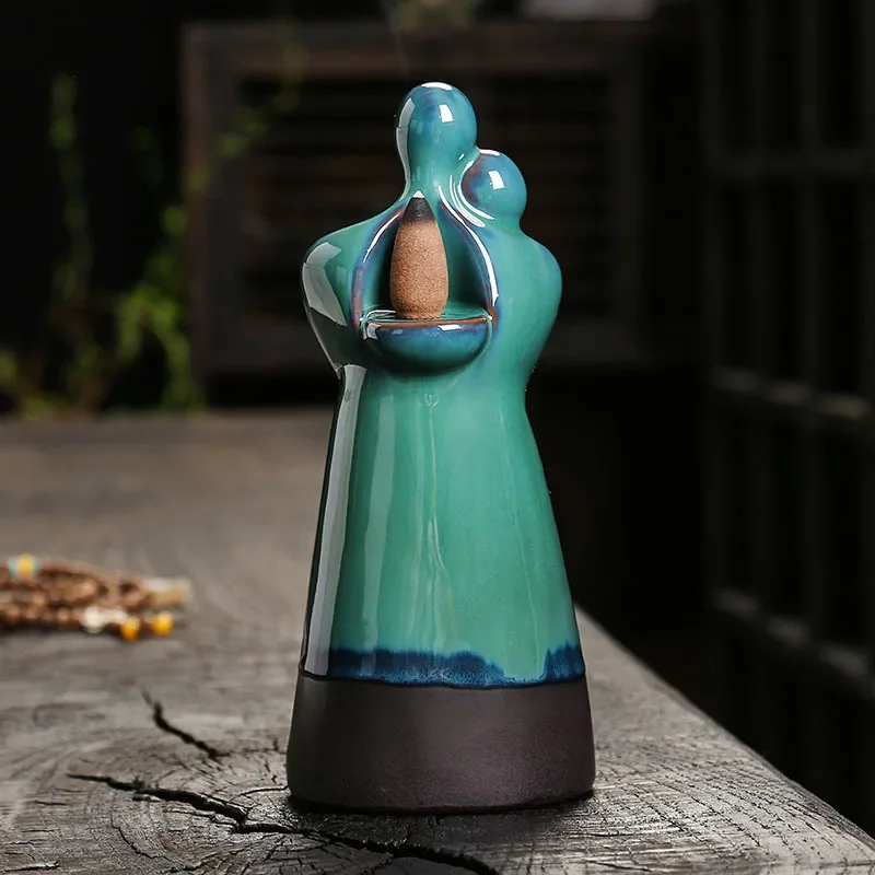 1pc,Creative Ceramic Craft Hom - Home Fragrance Incense Sticks recension och pris