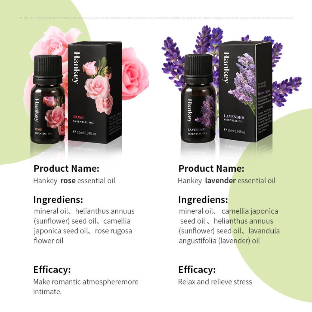 12 Flavors 10ml Essential Oils - Home Fragrance Vanilla recension och pris