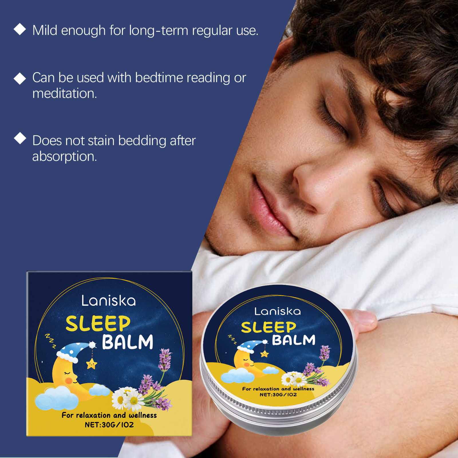 Lavender Sleep Balm Natural So - Lavender Pillow Spray recension och pris