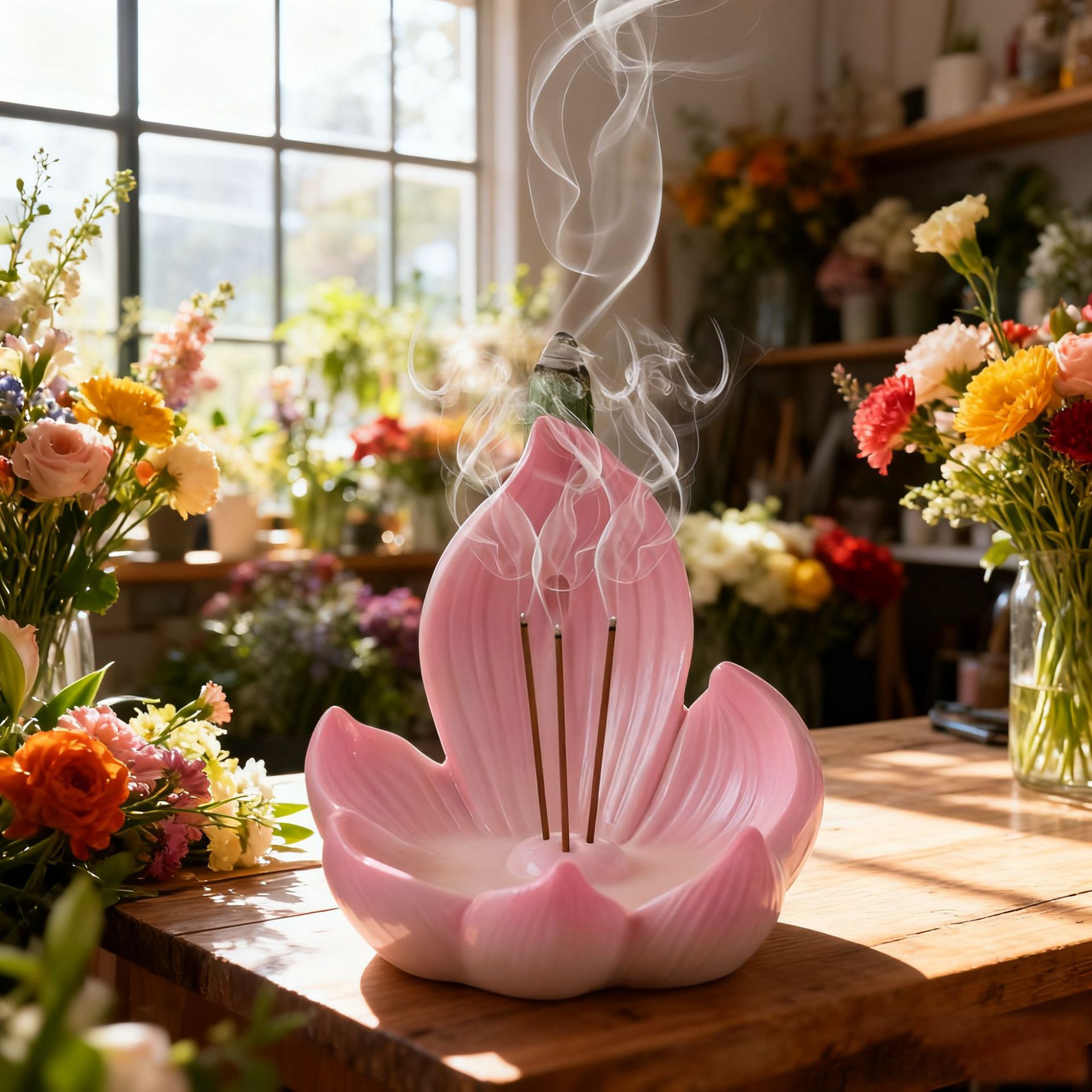 Resin Lotus Incense Burner Hol - Home Fragrance Incense Sticks recension och pris