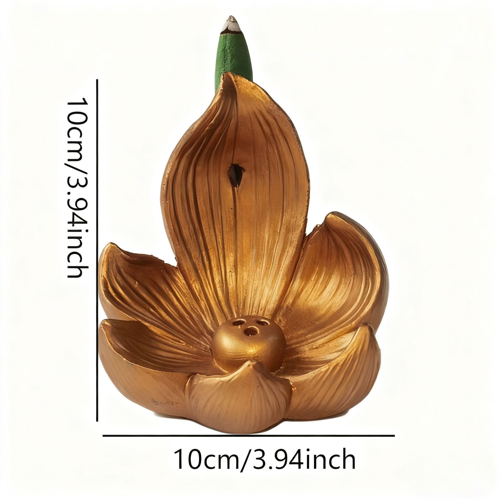 Resin Lotus Incense Burner Hol - Home Fragrance Incense Sticks recension och pris