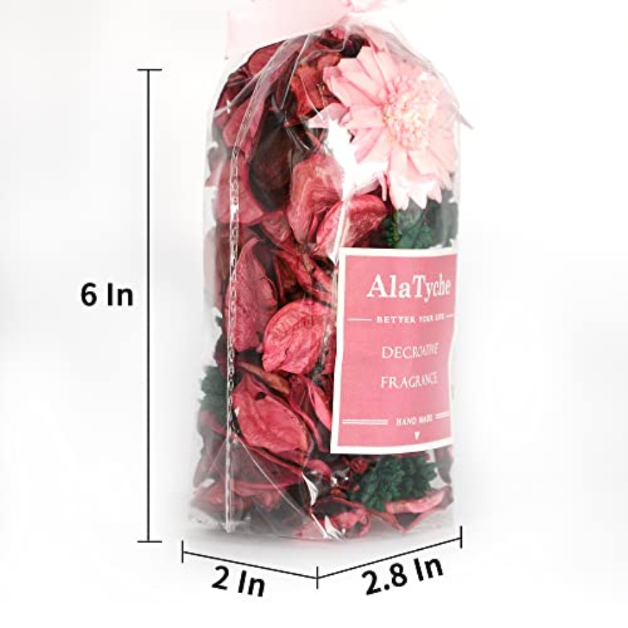 Pink Potpourri Bags, Rose Scen - Potpourri Dried Flower recension och pris