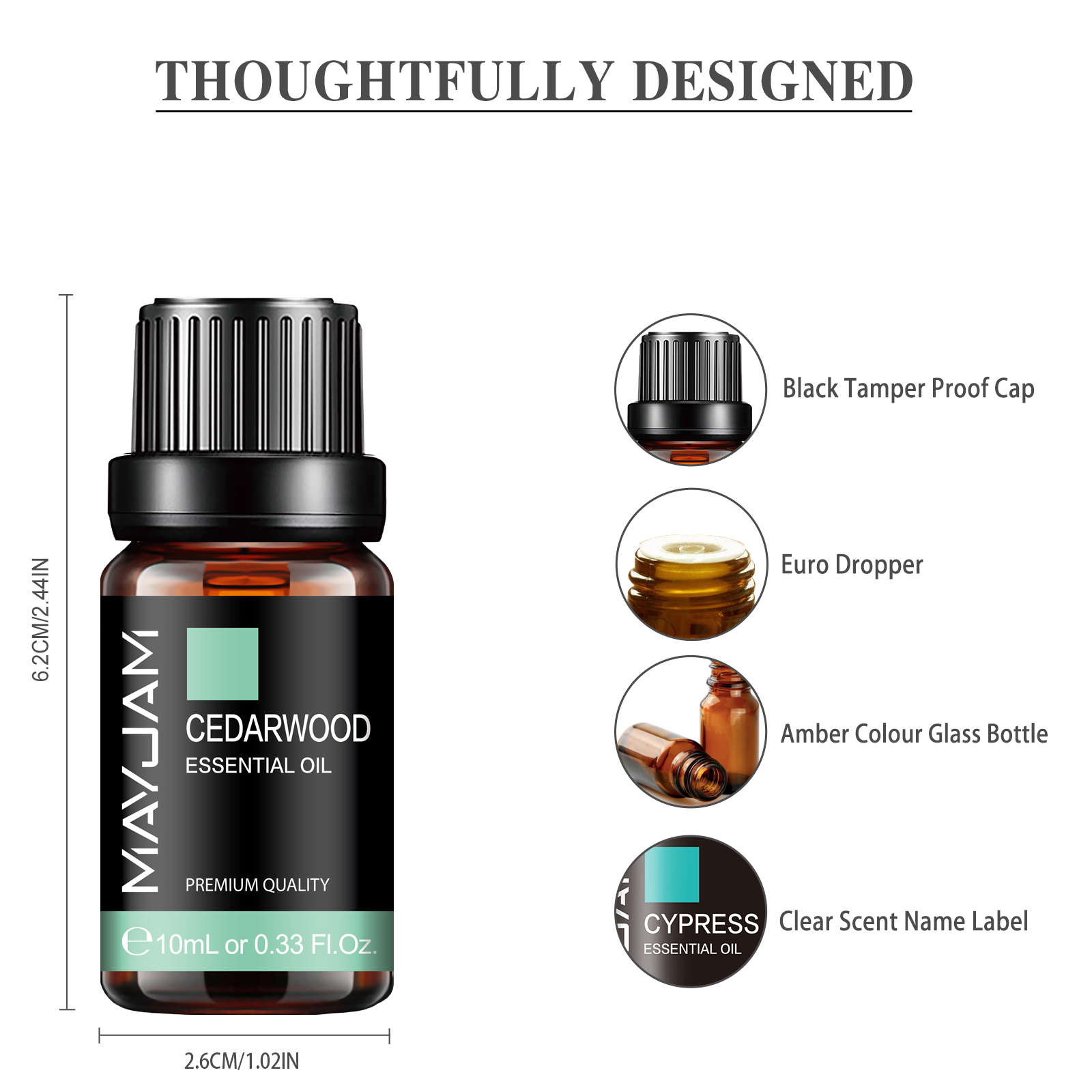 10ml Cedarwood Lemongrass Rose - Home Fragrance Lemongrass recension och pris