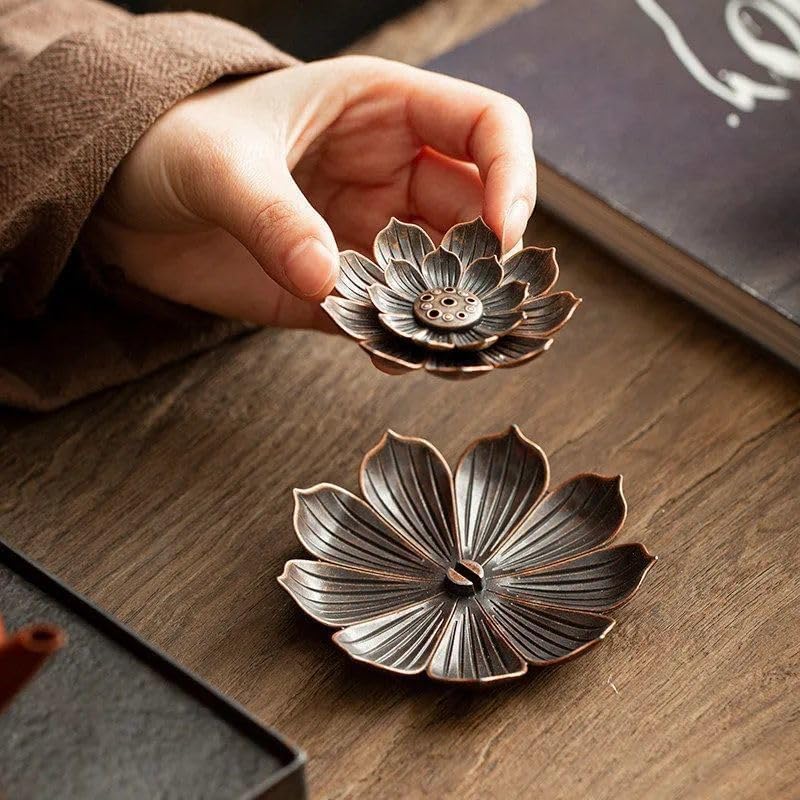 Alloy Incense Burner with 6 Ho - Home Fragrance Incense Sticks recension och pris