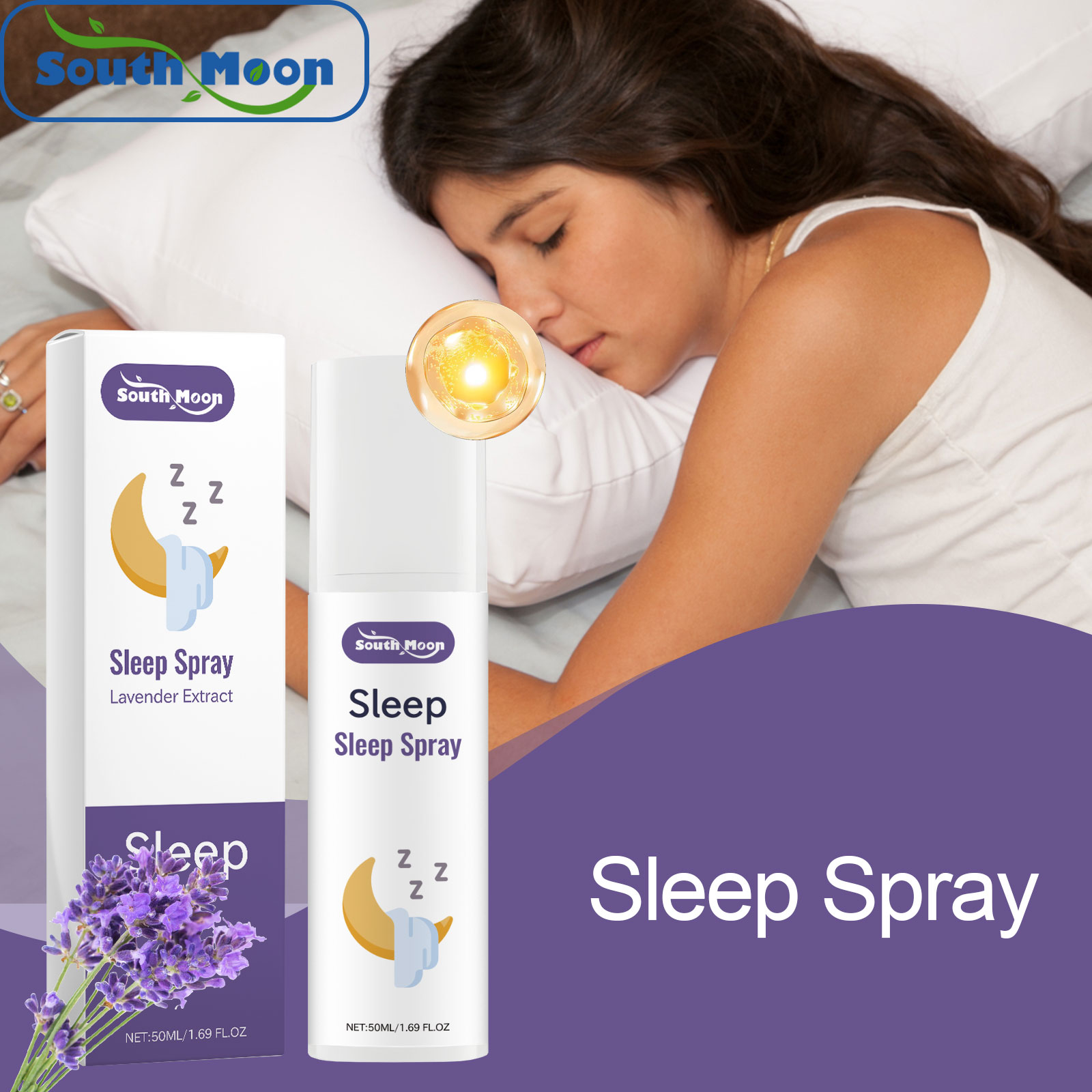 Lavender Sleep Spray Fall Asle - Lavender Pillow Spray recension och pris